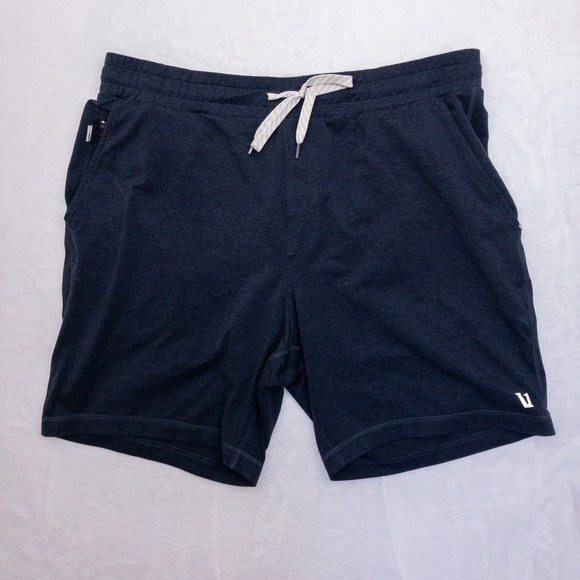 Vuori Other - Vuori Ponto Short Mens Large Charcoal Heather V344 Athletic Performance Yoga